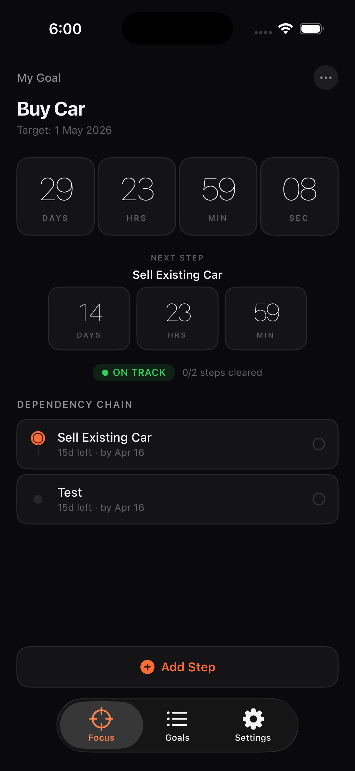 RunDown - Deadline Engine screenshot
