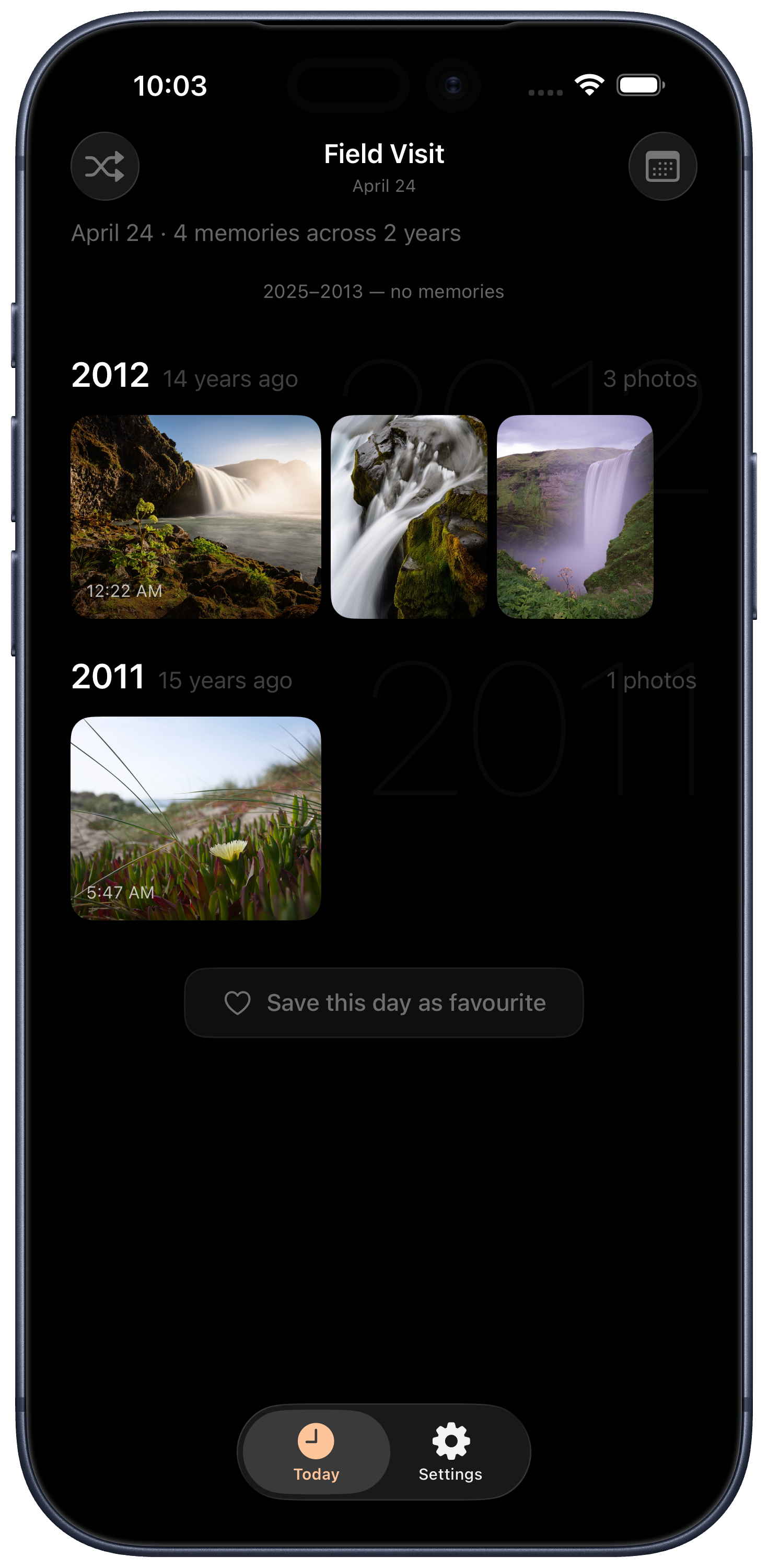 ThisDay anniversaries